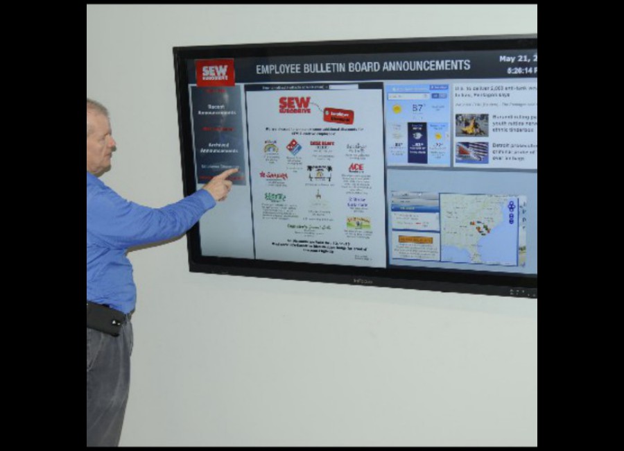 65 Inch Touchscreen - SEW Eurodrive - Lyman, SC