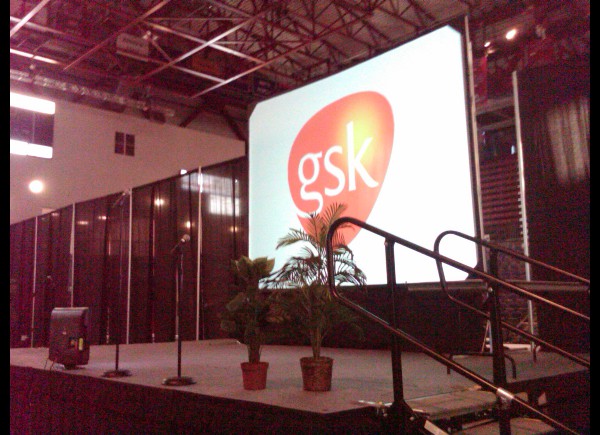 AV rental for corporate events